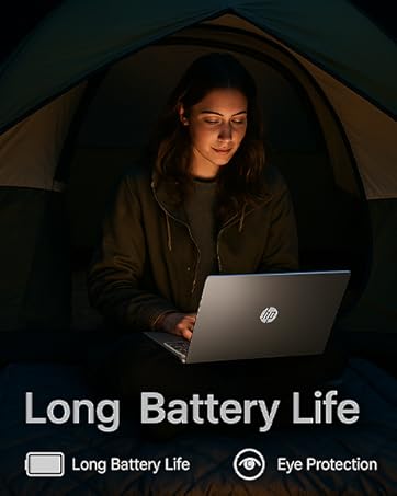 HP 2025 15.6" Touchscreen Laptop - Win 11 Pro , Intel i3 1315U(Up to 4.5GHz), Wi-Fi 6, Copilot AI, HD Touch Display, Long Battery Life, 8GB RAM, 256GB SSD