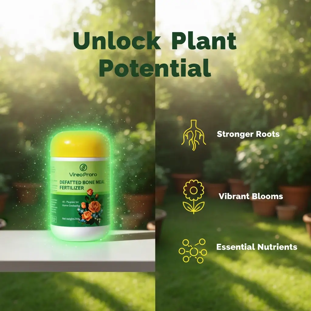 E07 Organic Bone Meal Fertilizer – Natural Plant Food for Strong Roots, Flowers, Bulbs & Garden Plants