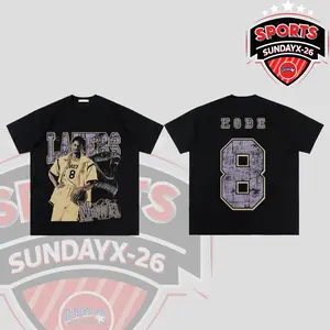 [Youth + Adult] Vintage Kobe Bryant 8 'Black Mamba' For Mamba Nation High-Quality 100% Cotton T-Shirt (Made In US), Lakers Nation Hooper Shirt, Game Day Outfits, Gift For Basketball Fans, Basketball Graphic Tee