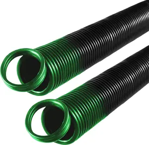 Garage Door Extension Springs For 120 lb. Door Weight - Green (Pair)