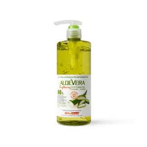 BioMiracle Aloe Vera Soothing Gel 1 Pump Bottle with 9 Natural Plant Extracts for Deep Hydration & Skin Repair