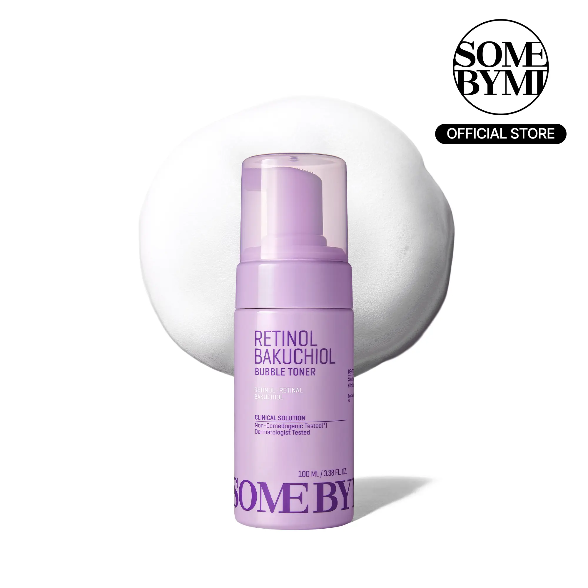 Retinol Bakuchiol Bubble Toner – 3.4oz, 100ml - Korean Retinol Face Toner for Glass Skin -Moisture, glow & calm care - Korean Skin Care