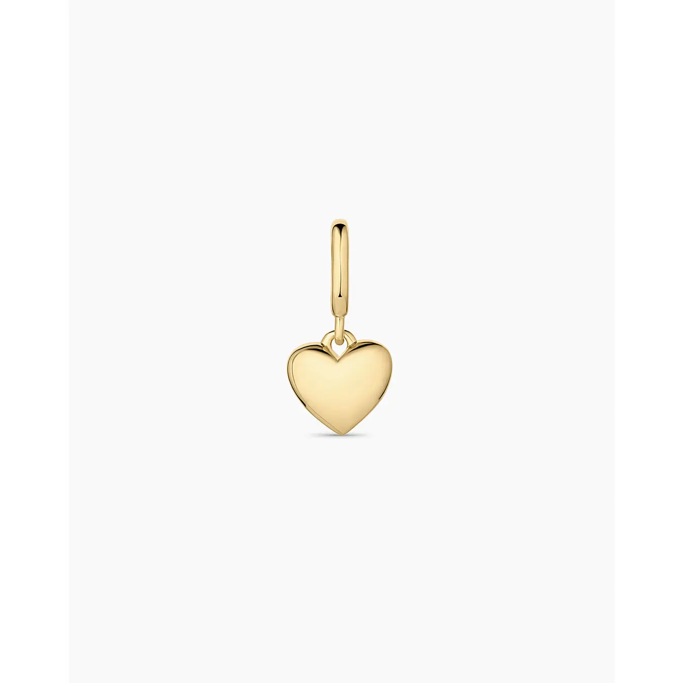 gorjana – Amour Helium Heart Parker Charm – 18K Gold-Plated Heart Charm – Lightweight & Versatile Jewelry