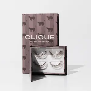 KITTEN | BROWN Cat Eye DIY Lash Extensions | At-Home Lash Clusters