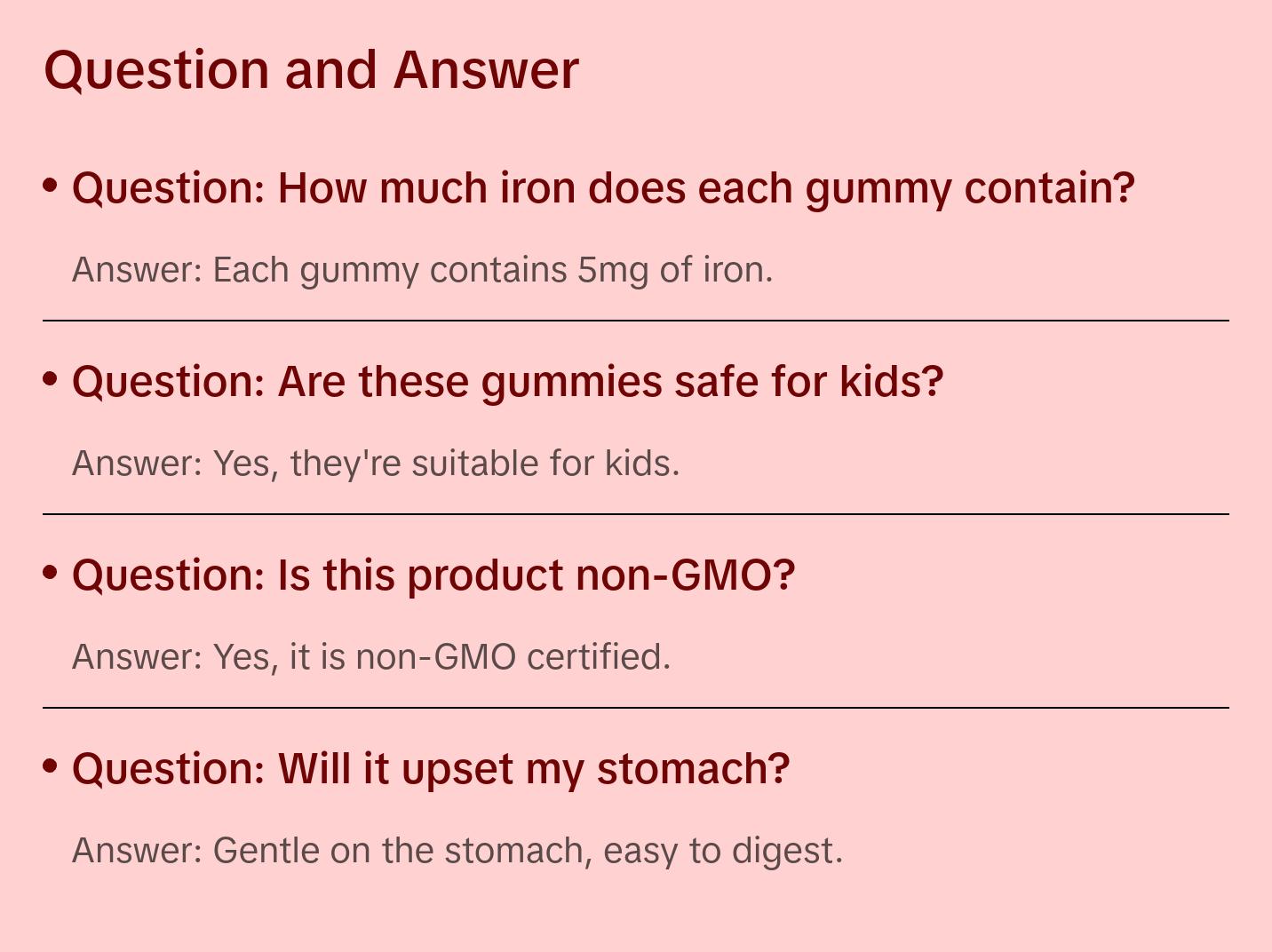 Zahler Iron Gummies with Vitamin C - 60 Count - Kosher Iron Supplement for Women Men & Kids - Gentle on Stomach Non-GMO Natural Dietary Healthcare Zahler Iron Gummies with Vitamin C - 60 Count - Kosher Iron Supplement for Women Men & Kids - Gentle on Stomach Non-GMO Natural Dietary Healthcare
