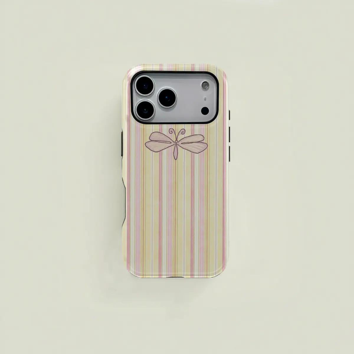 Compatible with iPhone 17 promax 1 pc striped dragonfly textured double layer protective case solid 2 in 1 protective case for iPhone 17 16 15 Pro 14 13 12 11 Pro Max 14 Plus 15 Plus 16Plus 17Plus Samsung Galaxy S25 S24 S23 Ultra series protective case