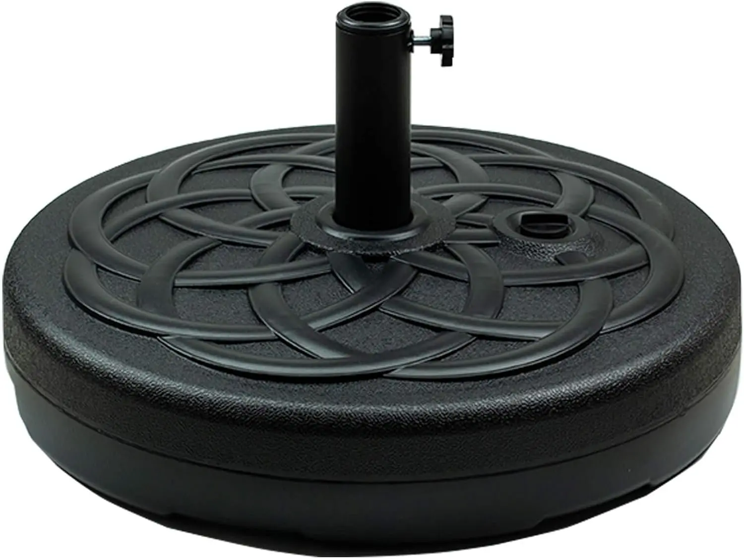 55LB Heavy-Duty Water-Filled Round Patio Umbrella Base Stand for Outdoor Backyard, Balcony, Large Outdoor Parasols, Canopies & Shade, Sun Umbrella Parasols, Sun Umbrella Parasols, Canopies & Shade