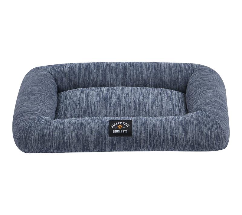 Sleepy Tail Society Small Polyester-Nylon Cooling Dog Bed