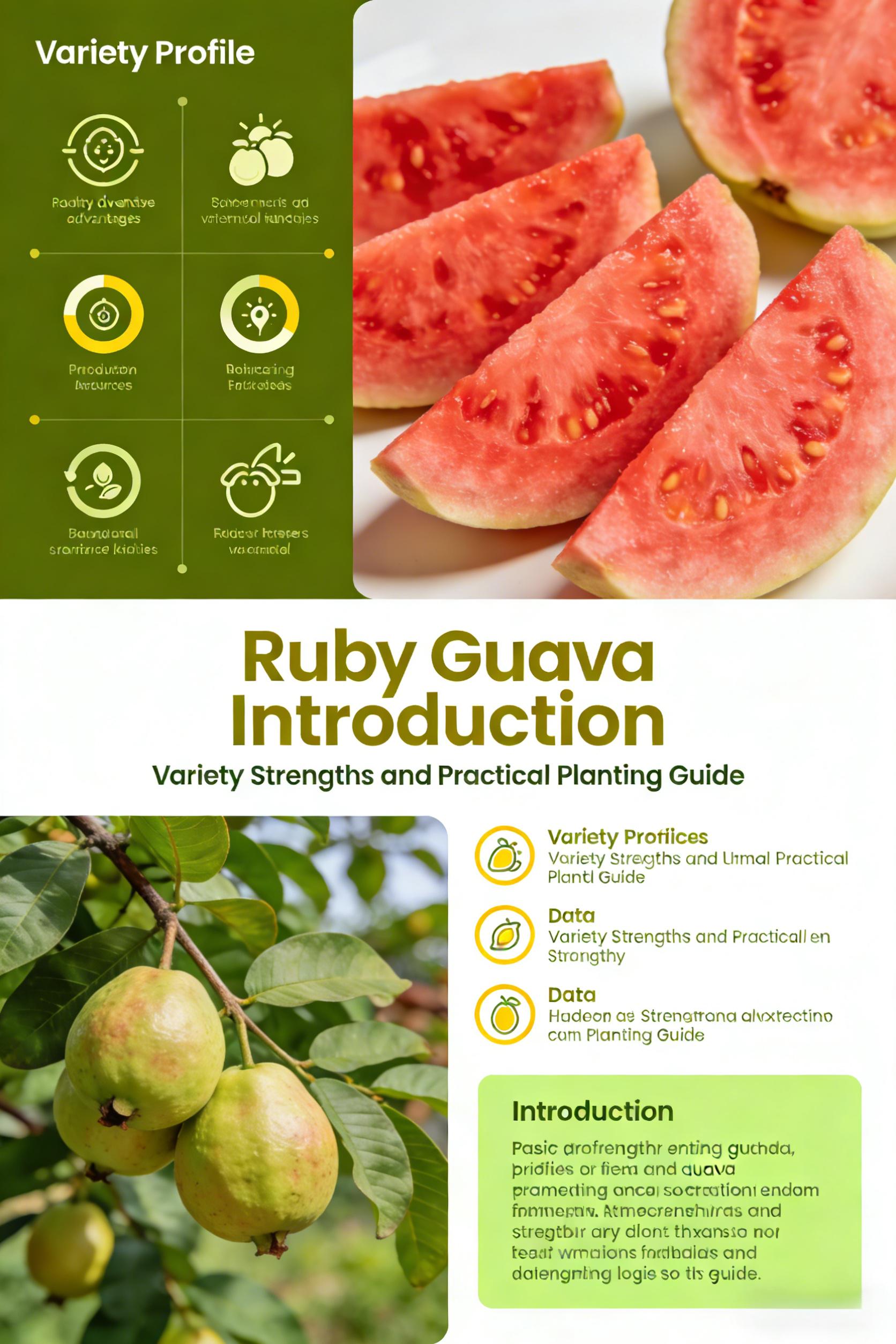 200PCS Guava Seeds for Planting – Easy to Grow Guava Tree Seeds, Non-GMO Garden Seeds for Indoor, Outdoor, Pots & Greenhouse
