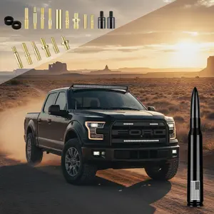 American Flag Car Bullet Antenna – Truck Exterior Decoration Accessories