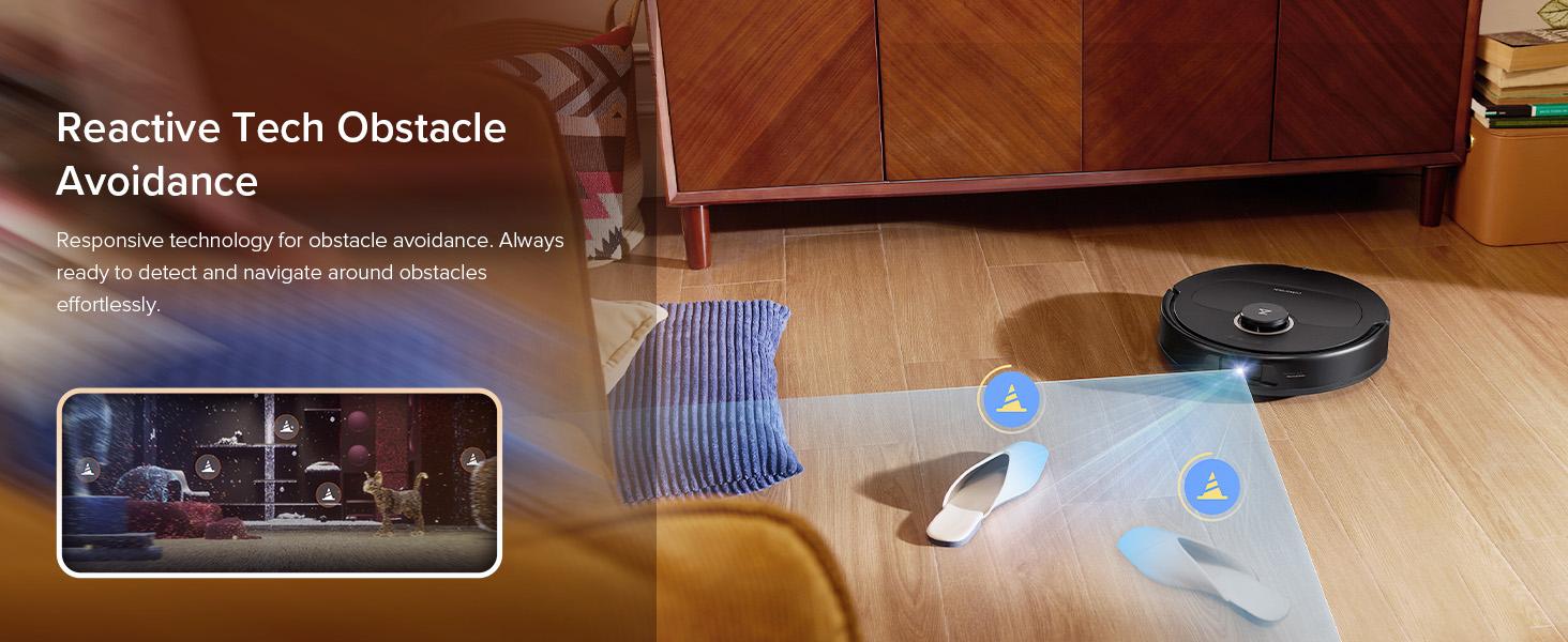 Roborock Qrevo series Robot Vacuum and Mop, 12,000Pa (Qrevo S5V), Mop Washing & Self-Cleaning, FlexiArm Edge Mopping, Warm Air Drying, Self-Emptying, Black #TikTokShopSpringGlowUp #NewDropsForYou