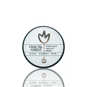 Fractal Forest Himalayan Shilajit Resin - Pure Organic Adaptogenic Tonic with Fulvic Acid & Trace Minerals for Energy & Health