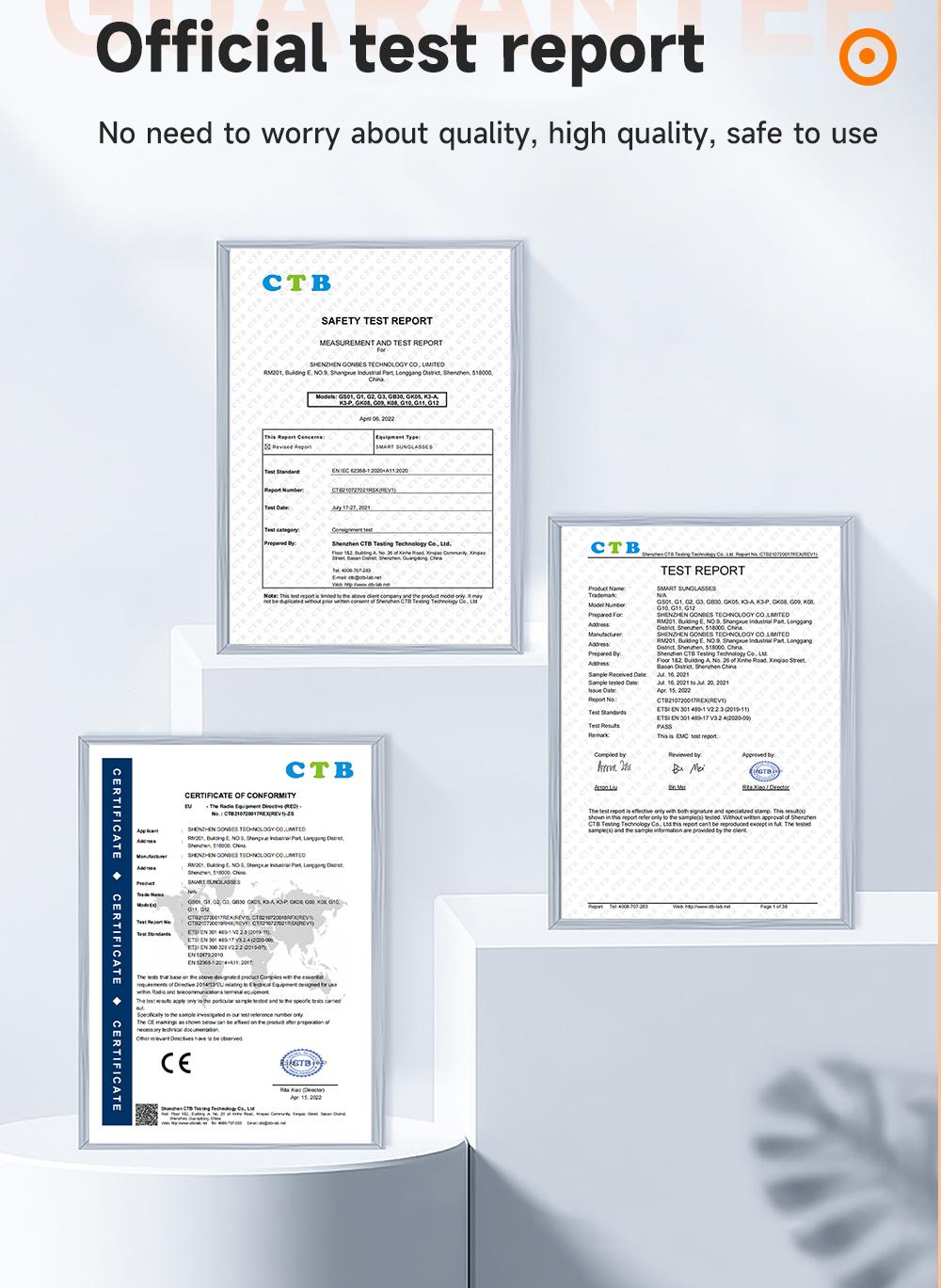 Smart Glasses, Bluetooth Sunglasses Audio Eyewear, Built-in Mic & Speakers, Athletic/Outdoor UV Protection Unisex, Summer,Waterproof, Smart Summer Gear