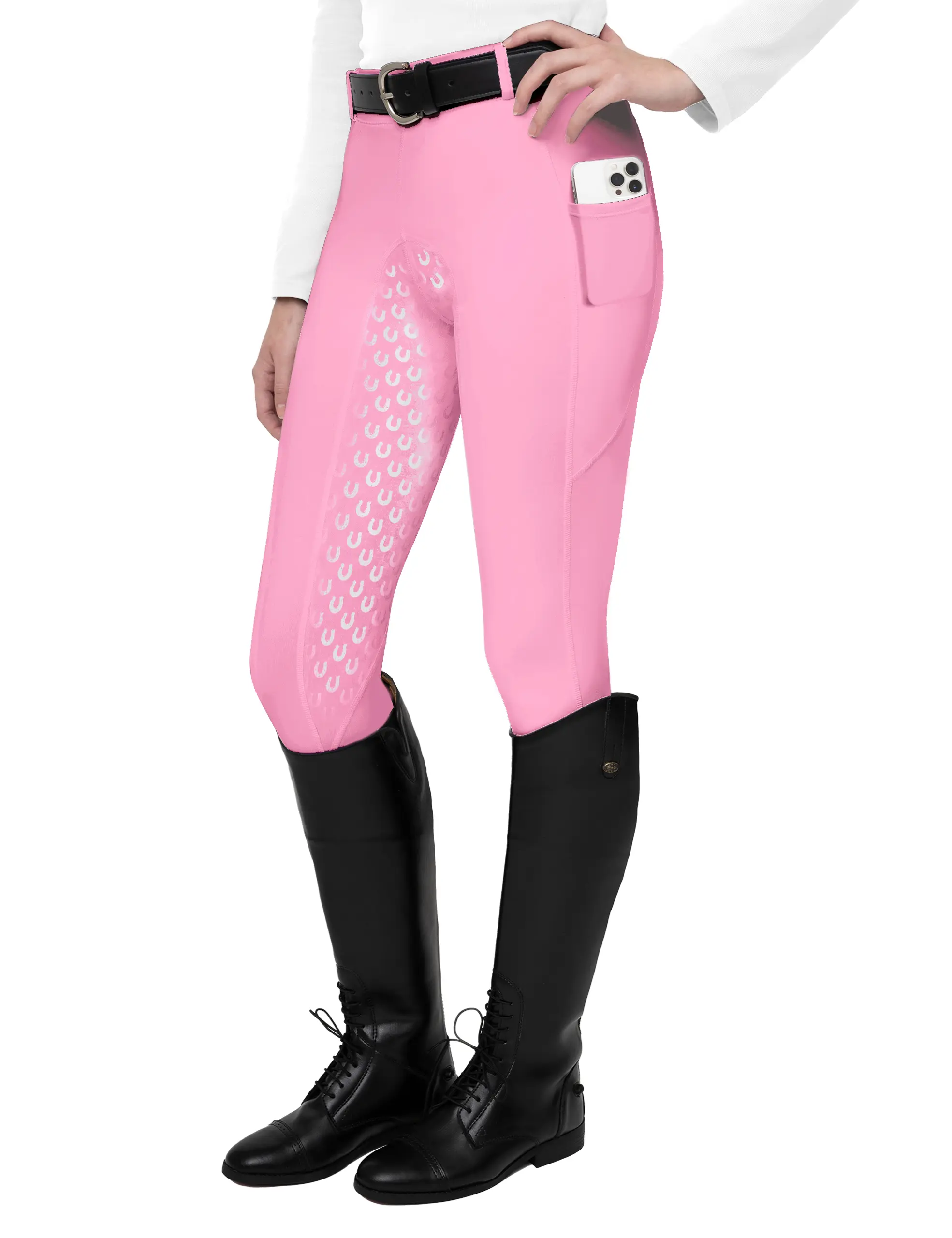 Women's Full Seat Riding Tights Active Silicon Grip Horse Riding Tights Equestrian Breeches