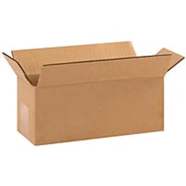 Box Partners 22108 22x10x8" Long Corrugated Boxes with Flaps - 20 Count, for Easy Packing, Packaging Long and Narrow Items