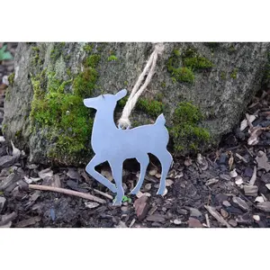 Doe Metal Ornament Doe Metal Ornament
