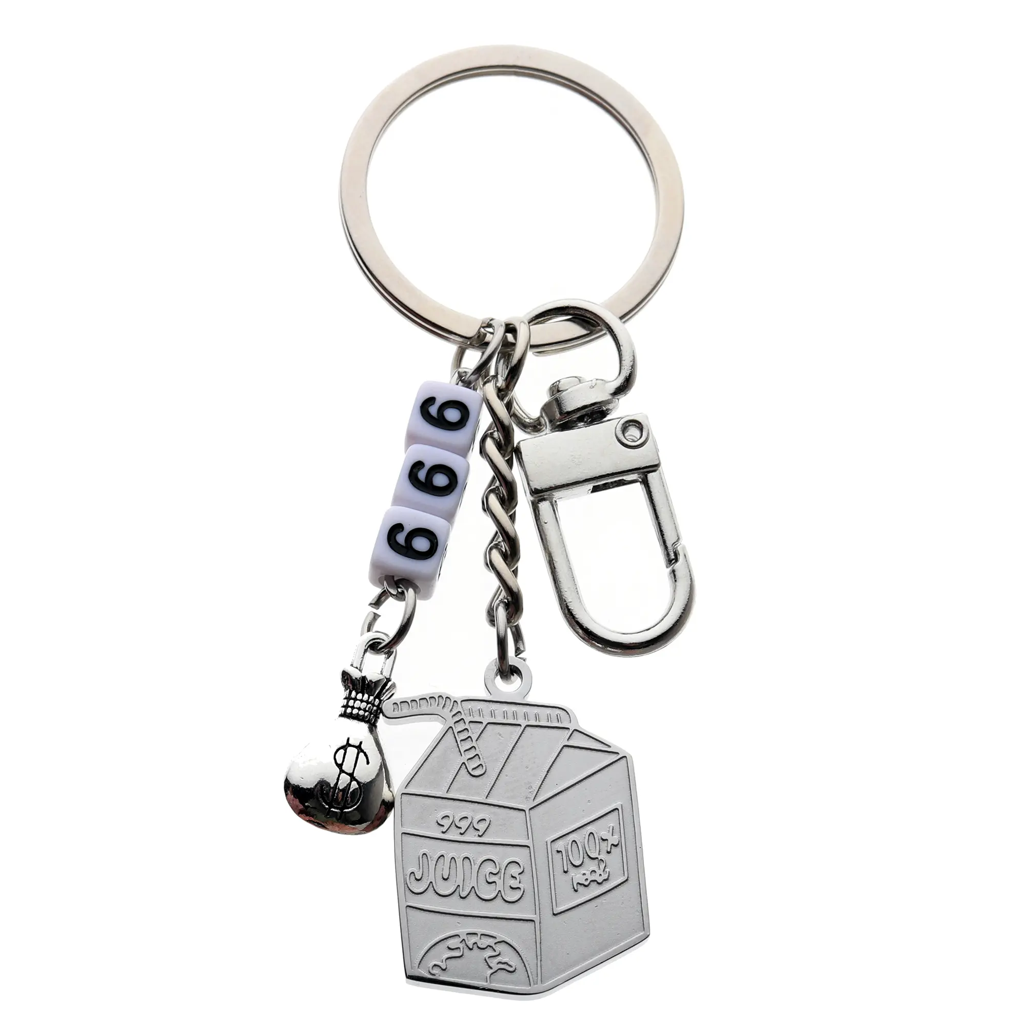 999 Stainless Steel Keychain