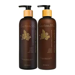 Auctus365 100% Organic Cherry Blossom Shampoo and Conditioner