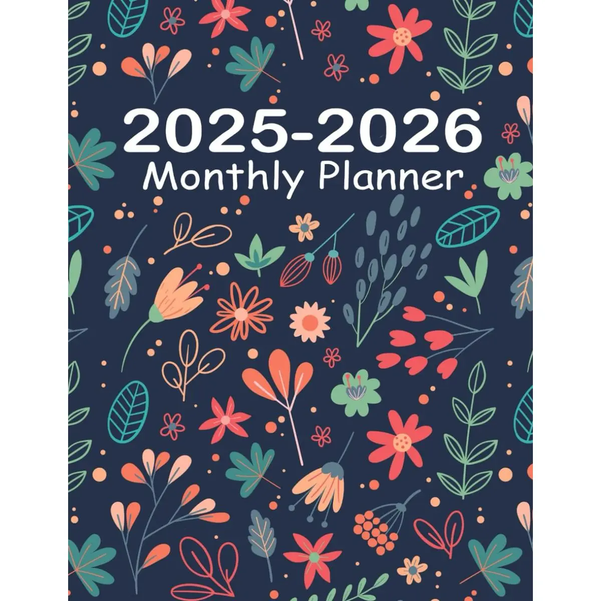 2025-2026 Monthly Planner: 2 Year Calendar Agenda Large Print Organizer with Notes Pages Aesthetic 24 Months (Jan 2025 - Dec 2026) Paperback – February 22, 2024
