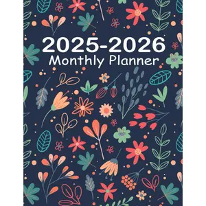 2025-2026 Monthly Planner: 2 Year Calendar Agenda Large Print Organizer with Notes Pages Aesthetic 24 Months (Jan 2025 - Dec 2026) Paperback – February 22, 2024