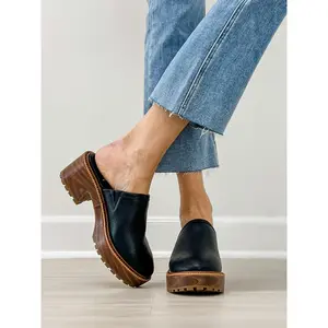 YellowBox Baylor Platform Clog in Black