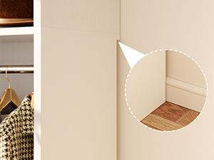 3FT Freestanding Closet System with 2 Hanging Rods & Adjustable Shelve, 36'' Wood Closet Organizer System, Clothes Garment Rack, Sturdy Walk-in Closet Tower Wardrobe Organizer, Hold 800LBS