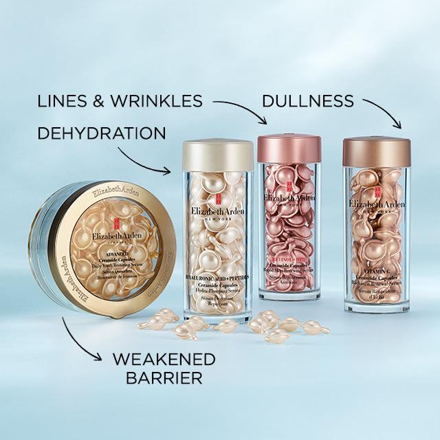 Elizabeth Arden Hyaluronic Acid + Peptides Ceramide Capsules Hydra-Plumping Serum