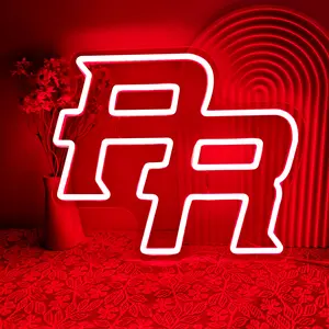 Puerto Rico Baseball Neon Sign LED Wall Light Retro Pixel Style USB Powered for Gamer Room Bar Sports Room Decor Gift for Fans 12.99 x 10.75 Inch