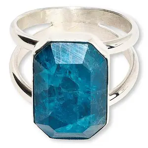 Mine Finds by Jay King Sterling Silver Madagascar Blue Apatite Ring