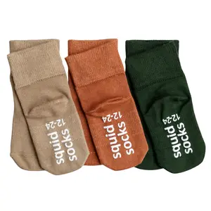 Viscose from Bamboo Socks for Babies - Stay-On, Non-Slip Baby Socks, Shark Tank Featured, Cypress