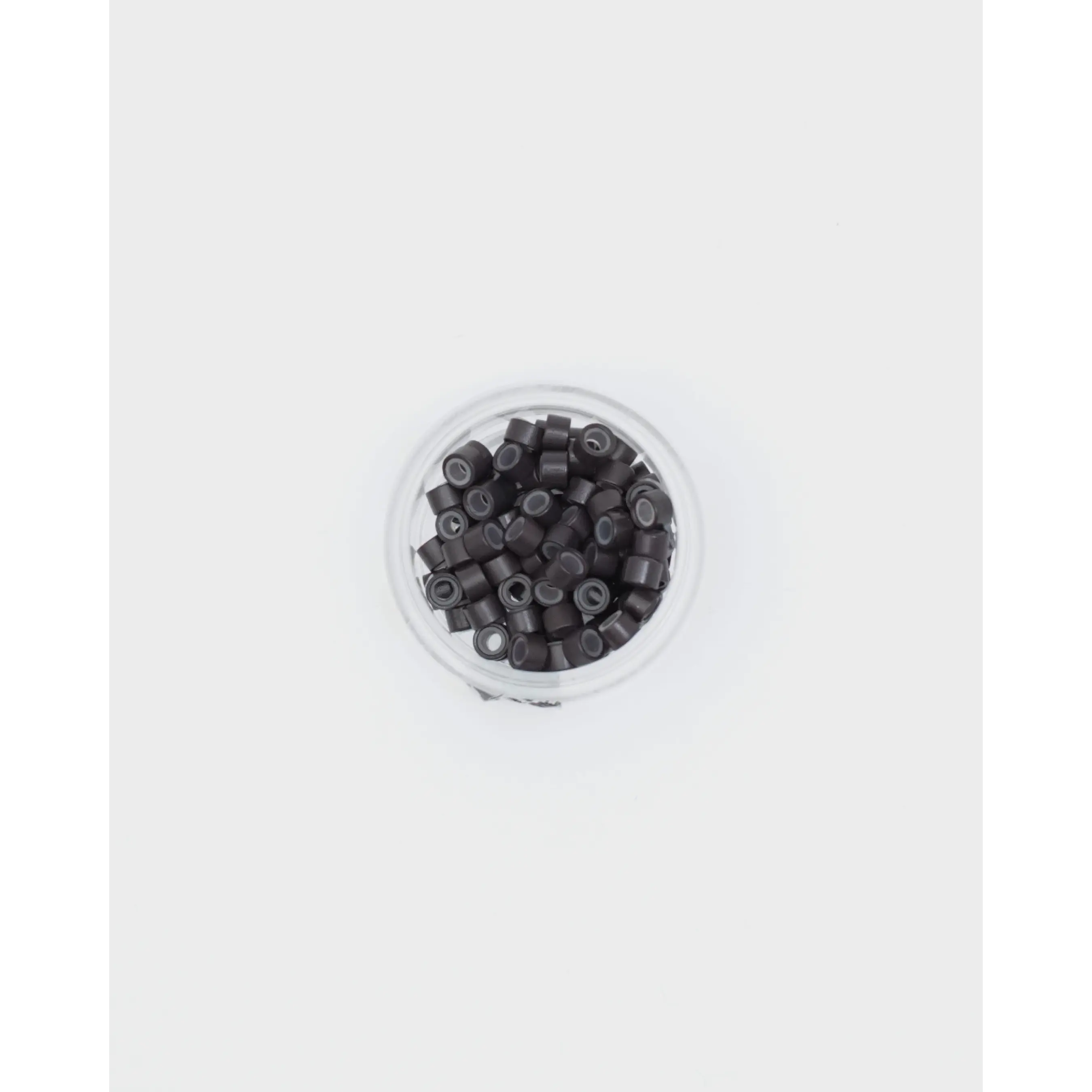 Silicone Beads - Dark Brown
