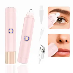 2 in 1 facial & eyebrow hair trimmer, Mother's Day Gift, Electric Eyebrow Trimmer, Lip Facial Body Hair Removal Tool, Facial Hair Care Tool, Electric Shaver Women, Eyebrow, Epilator Hair Remover