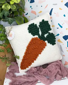 Bobble Carrot Pillow