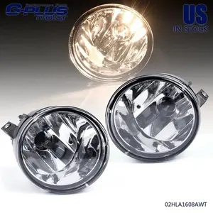 1Pair Clear Lens Bumper Driving Fog Light Lamp Fit For 2004-2015 Nissan Titan