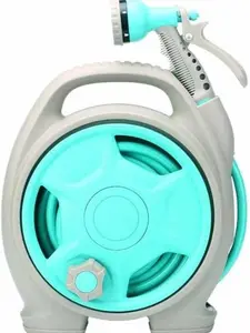 Water Hose Cart, Convenient Home Mini Small Garden Water Pipe Truck Water Pipe Storage Rack