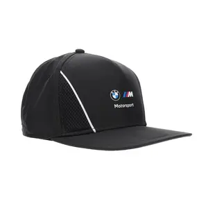 PUMA Mens Bmw M Motorsport Flat Brim Snap Back  - Black