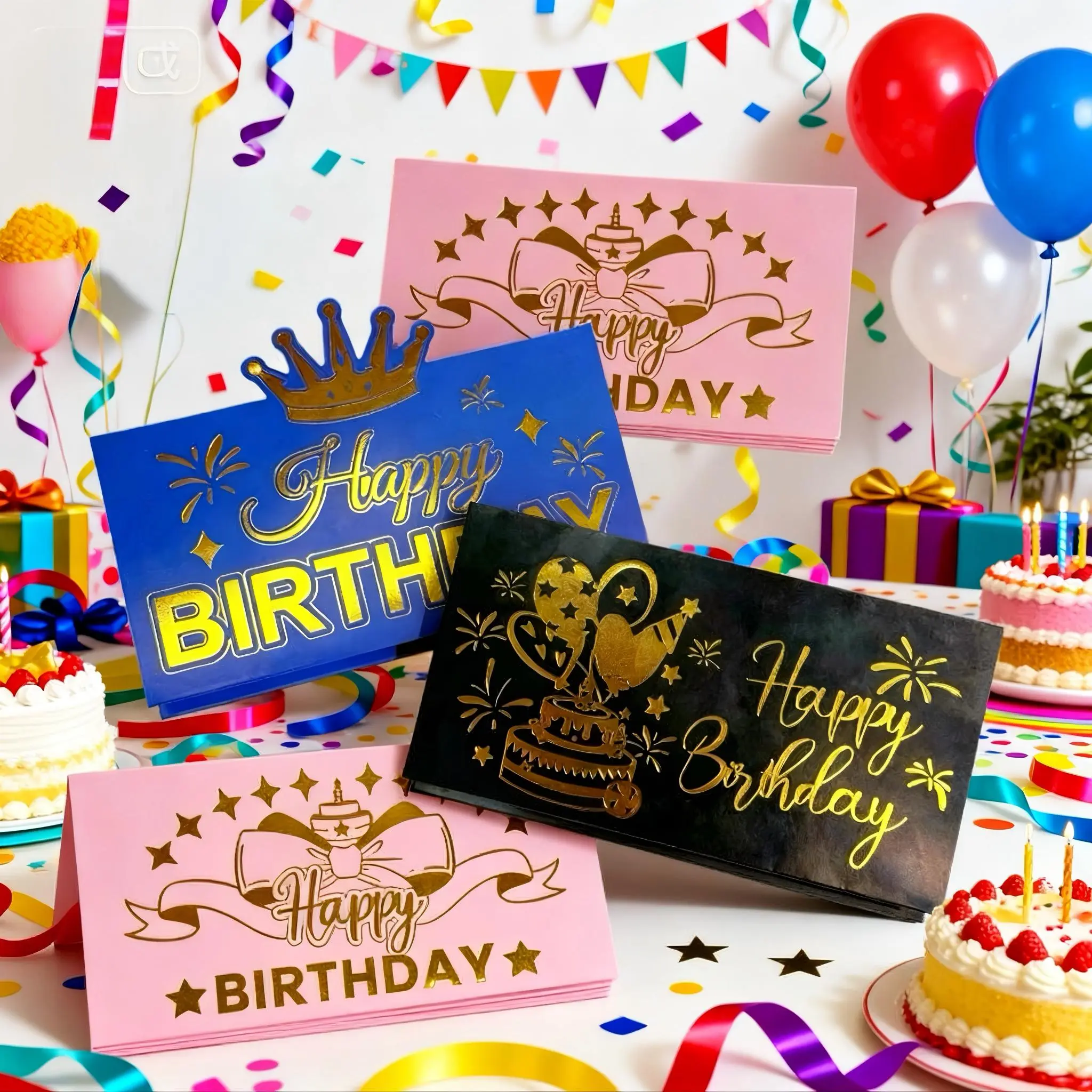 FuRise Folding Red Envelope - DIY Creative Money Holder, Card with Envelope, Birthday Surprise Wallet Clip (Valentine’s Day Gift Option)