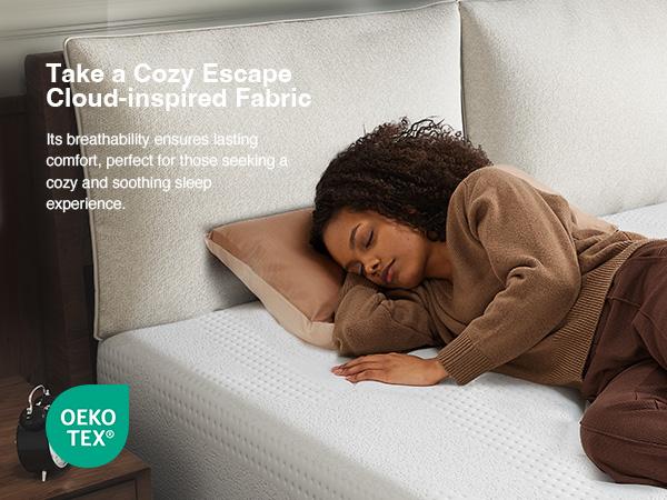 Gel Memory Foam Full/Queen/King Size Bed Mattress for Cooling Night Sleep, Comfort Sleep & Pressure Relief,5/6/8/10/12/14 inch Mattress in a Box