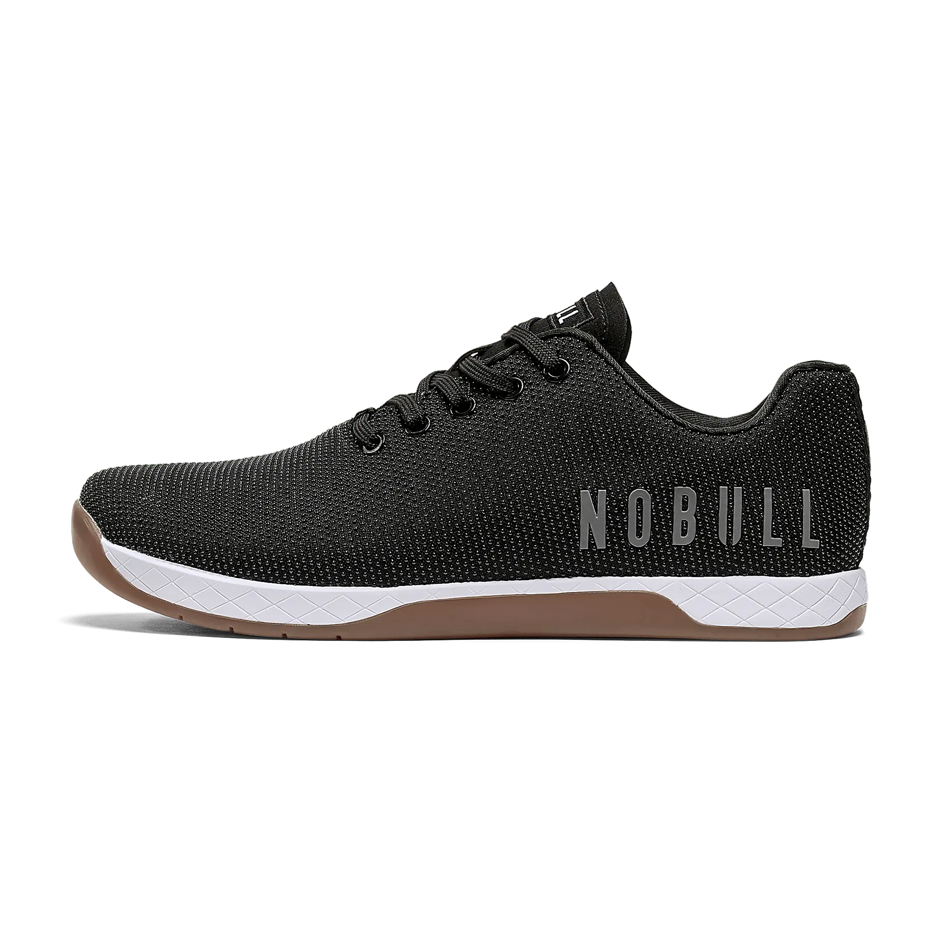 NOBULL Women's Outwork Shoe in Black White Gum - OG Strength Training Shoe, Durable Gym Trainer, Lifting Sneaker