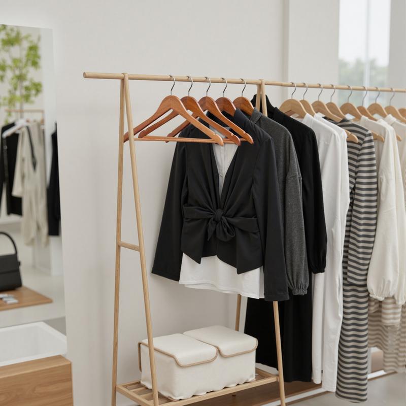 BePatio 17.32in" Soild Wooden Coat Hangers,10~30 Pack Clothes Hangers ,Natural Wood Suit Hangers with Non Slip Pant Bar & 360 Degree Rotatable Hook ,Clothes Hangers for Shirts, Jackets, Dress, Pant, Perfect for your closet.