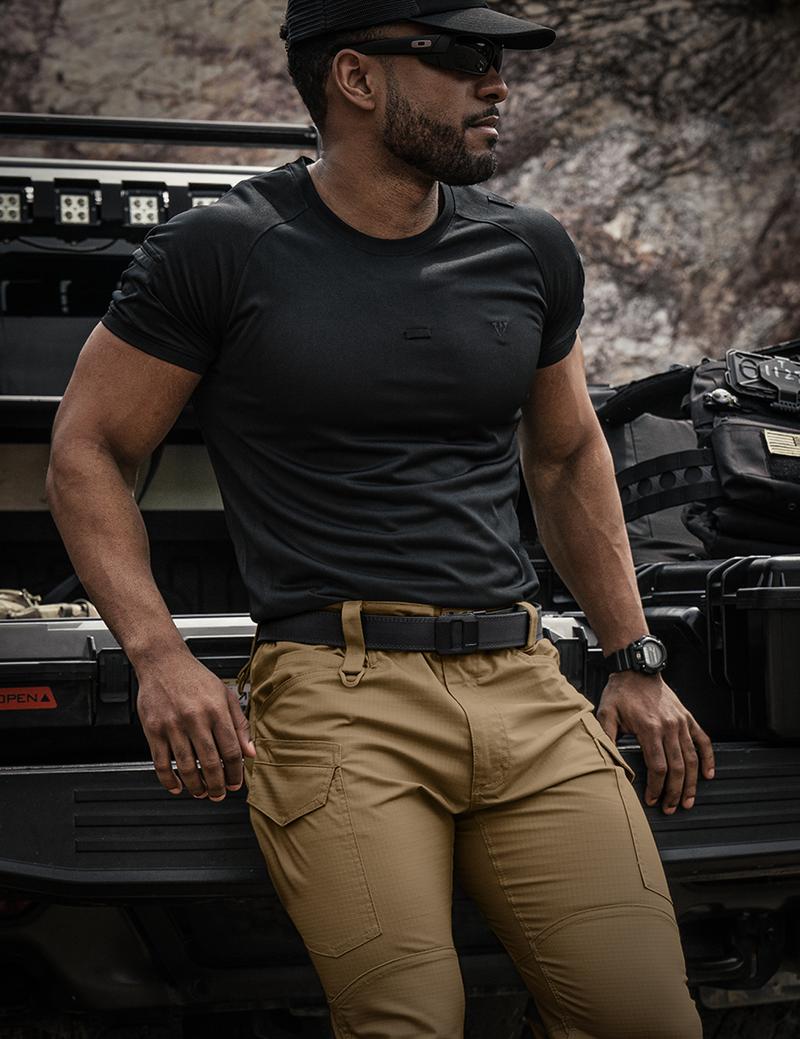 IDOGEAR Men's 1.5" Ratchet Nylon Belt Quick Release Buckle Sport Belt CCW Belts 3430