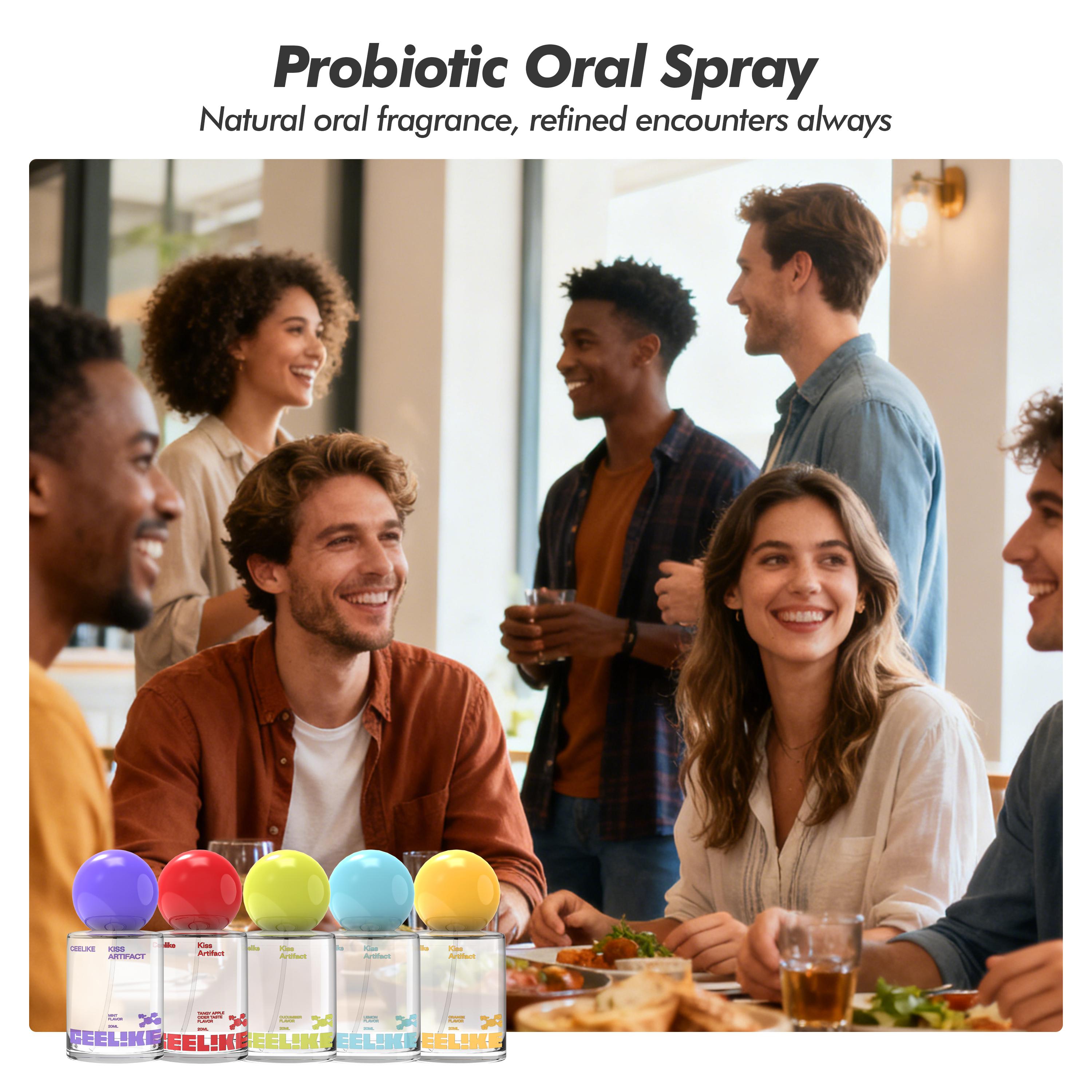 Buy 2 Get 2 Free! CEELIKE Probiotic Oral Spray | 20ml Long-Lasting