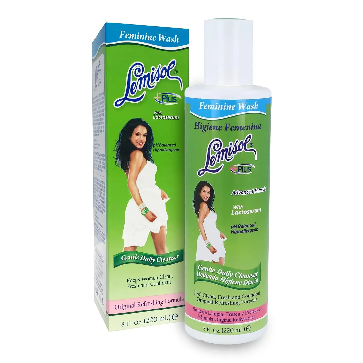 Lemisol, Ph Balanced and Hypoallergenic  Gentle Daily Cleanser Ounce, fresh, 4 Fl Oz 16 Fl Oz