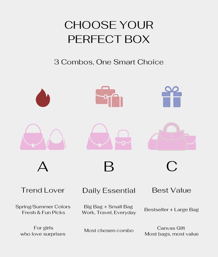 NEWBELLA 2-Piece Bag Set | PU Leather Tote + Crossbody NEWBELLA 2-Piece Bag Set | PU Leather Tote + Crossbody