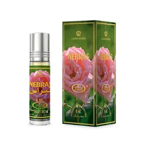 Al Rehab Nebras for Unisex Concentrated Perfume Oil Rollerball,  6 Ml