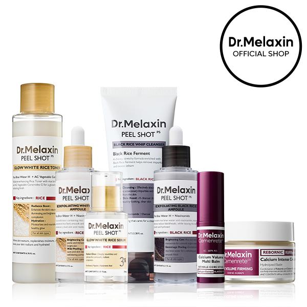 [Dr.Melaxin Official] Complete Pure Glow Firming Set | Exfoliating & Eye Volume Care for a Radiant Korean Glow in a Week