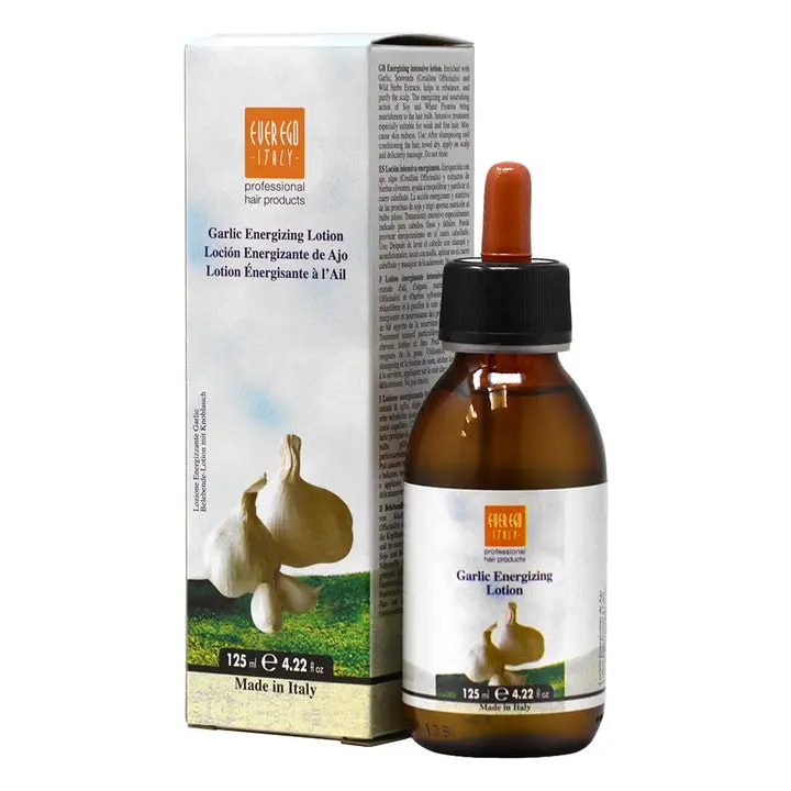 EVER EGO Scalp Treatment for Thicker Fuller Hair - Garlic & Soy Protein Haircare to Rebalance Scalp, Fragrance-Free Nourishing Formula for Weak Hair, Hair Growth Promotion