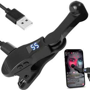 Auto Clicker for Smart Phone, Phone Screen Device Speed Clicker for Android IOS Apps, Fast Click Simulation Finger Continuous Click for Gaming, Live Broadcasts Likes, Adjustable Speed Physical Clicker