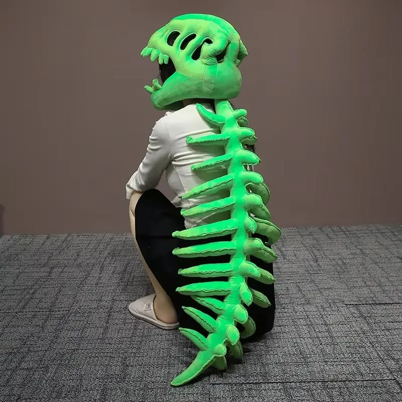 Wearable Dinosaur Skeleton Plush Outfit with 3D Spine & Skull Pillow, 6-Color Unisex Costume Backpack Plush Toy Dinosaur Skeleton Hoodie Cosplay Outfit for Kids & Adults Halloween Party Dress Up - TikTok Wearable Dinosaur Skeleton Plush Outfit with 3D Spine & Skull Pillow, 6-Color Unisex Costume Backpack Plush Toy Dinosaur Skeleton Hoodie Cosplay Outfit for Kids & Adults Halloween Party Dress Up - TikTok