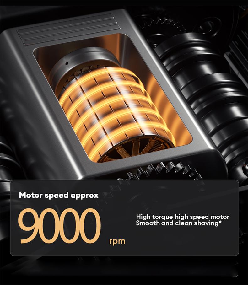 PAXA Mini Electric Shaver - Magnetic Dual Blades Curved Blade Mesh Waterproof Skin-Friendly Washable Rechargeable High-Speed Motor with Long-Lasting Battery Compact Portable Facial Matte Smooth Titanium PAXA Mini Electric Shaver - Magnetic Dual Blades Curved Blade Mesh Waterproof Skin-Friendly Washable Rechargeable High-Speed Motor with Long-Lasting Battery Compact Portable Facial Matte Smooth Titanium